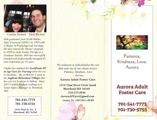 AURORA ADULT FOSTE CARE – 1 Male Resident Opening18-45 (best)